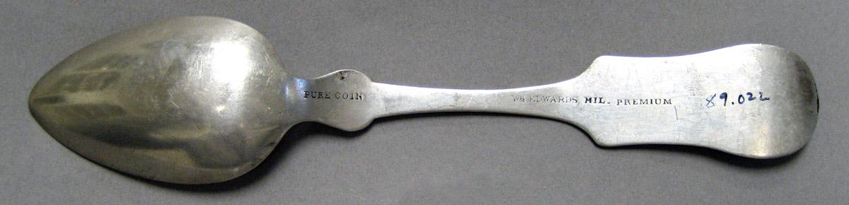 1998.0004.3245.001 Silver Spoon underside