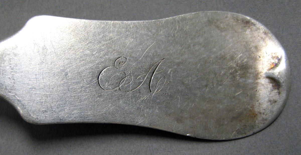 1998.0004.3245.001 Silver Spoon engraving
