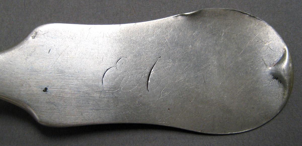 1998.0004.3245.002 Silver Spoon engraving