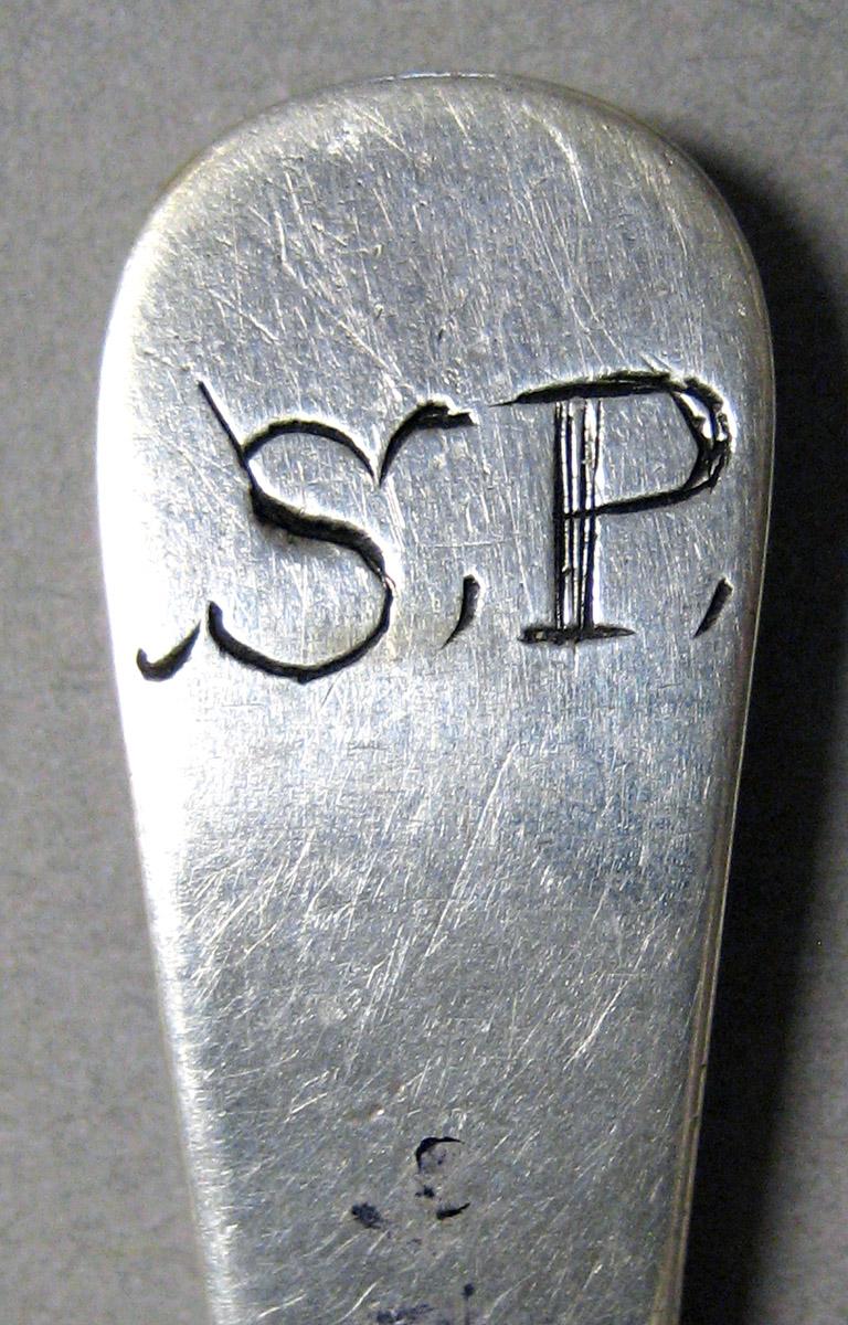 1998.0004.3249 Silver Spoon engraving