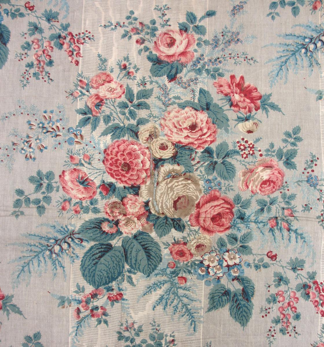 1958.0616 textile, printed detail