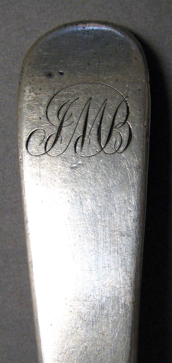 1998.0004.3250 Silver Spoon engraving