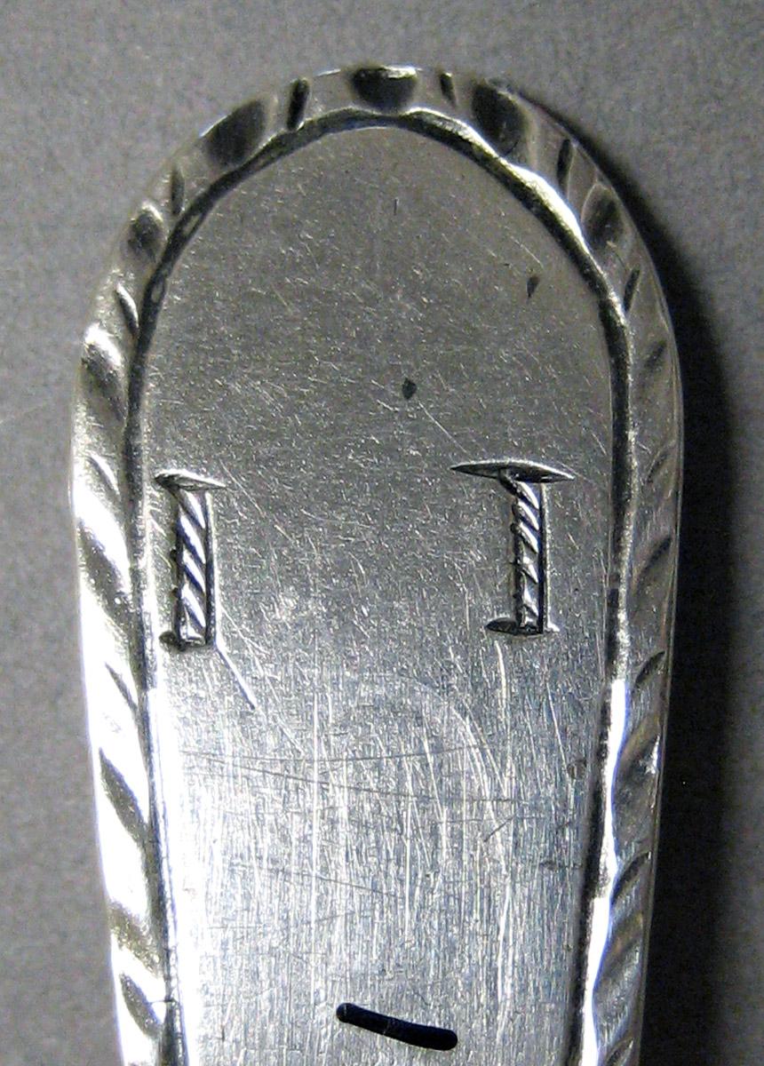 1998.0004.3251 Silver Spoon engraving