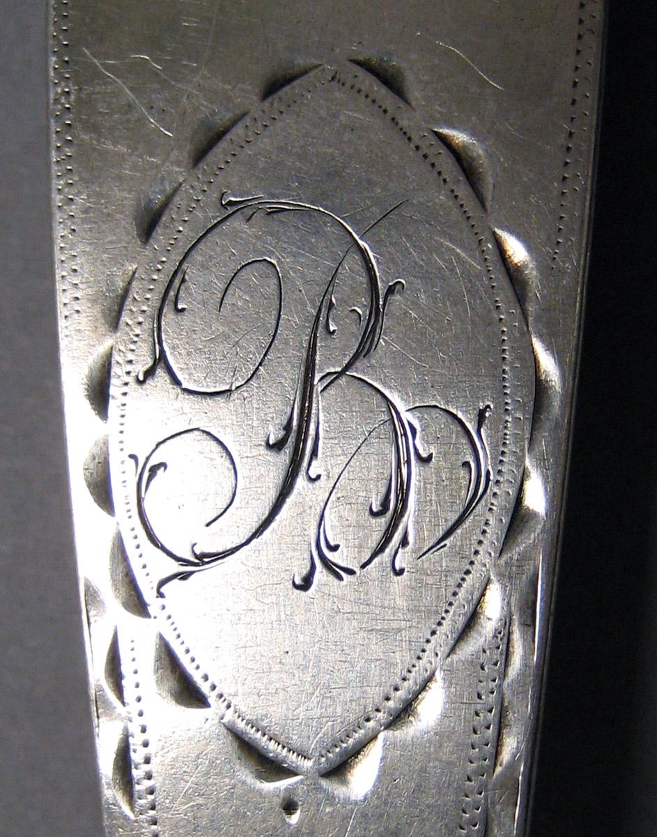 1998.0004.3256 Silver Spoon engraving