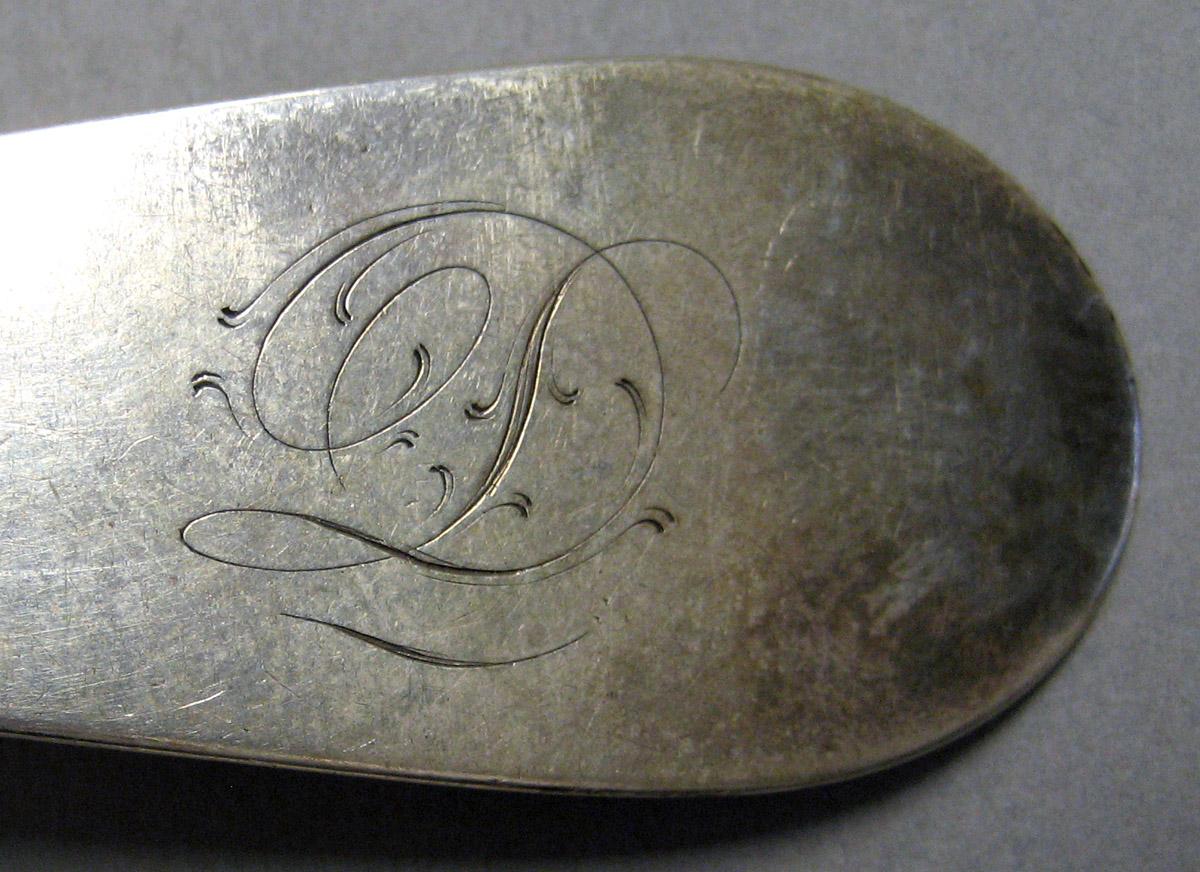 1998.0004.3257 Silver Spoon engraving