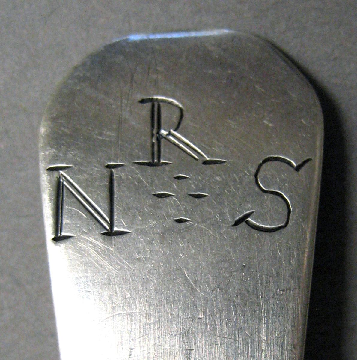 1998.0004.3259.002 Silver Spoon engraving
