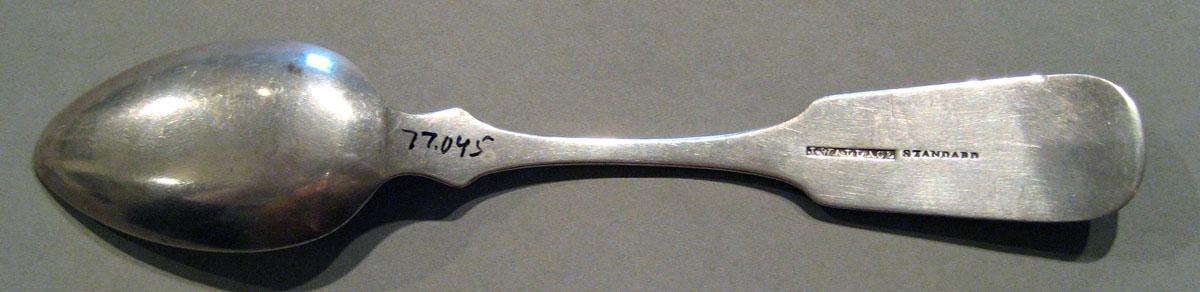 1998.0004.325 Silver Spoon underside