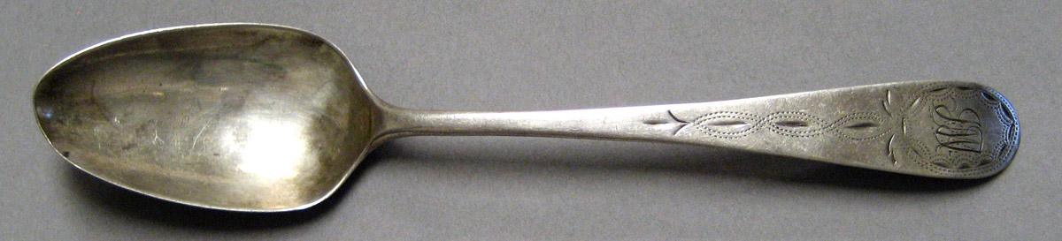 1998.0004.3263 Silver Spoon upper surface
