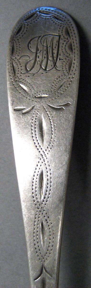 1998.0004.3263 Silver Spoon engraving