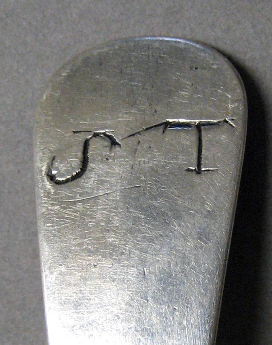 1998.0004.3264 Silver Spoon engraving