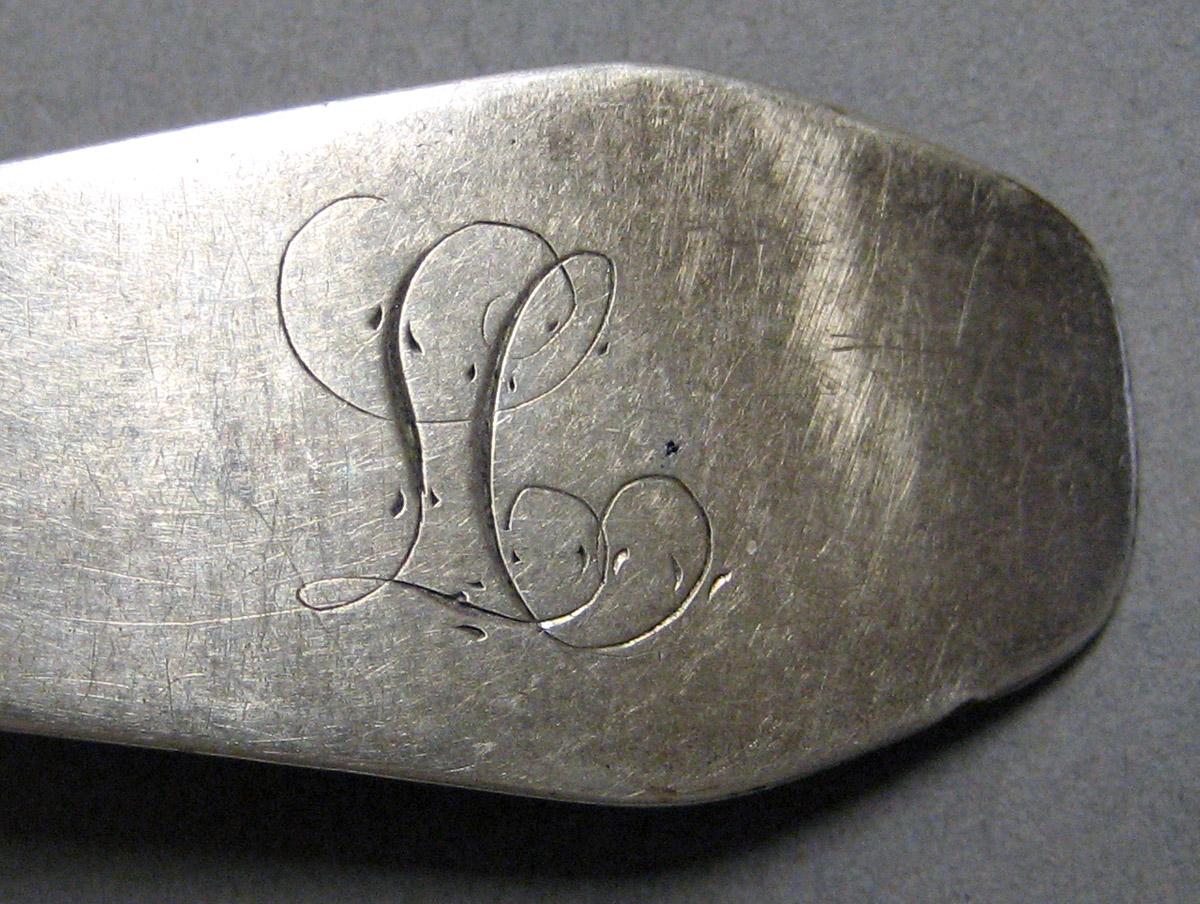 1998.0004.3265 Silver Spoon engraving