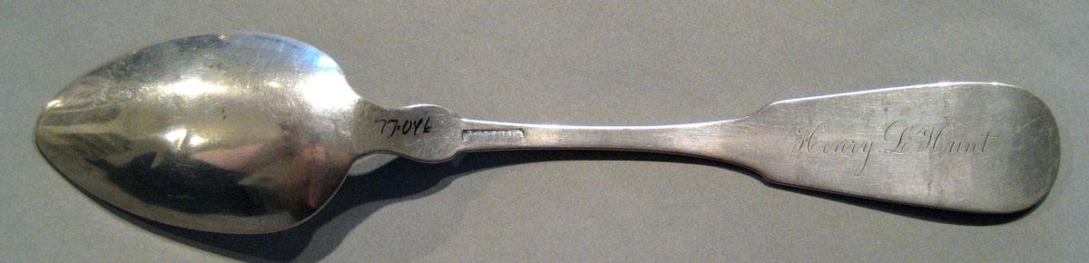1998.0004.326 Silver Spoon underside