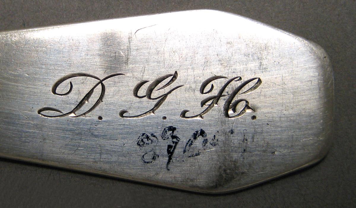 1998.0004.3273.001 Silver Spoon engraving underside