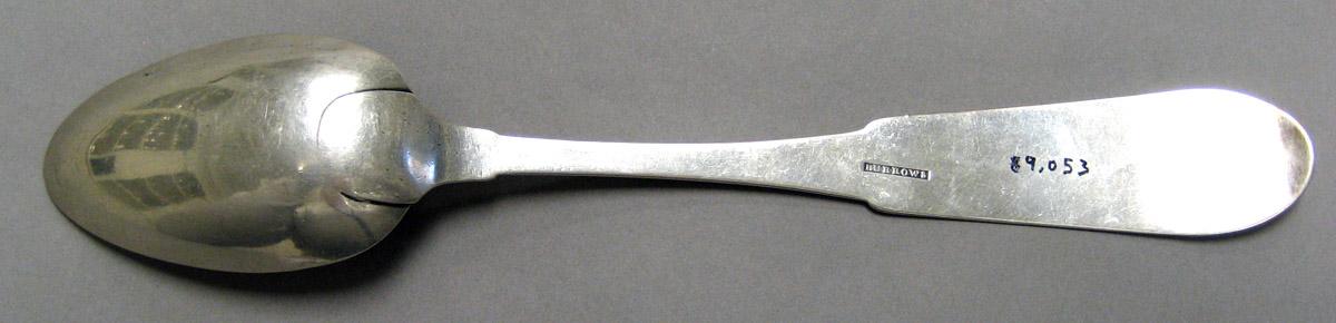 1998.0004.3275 Silver Spoon underside