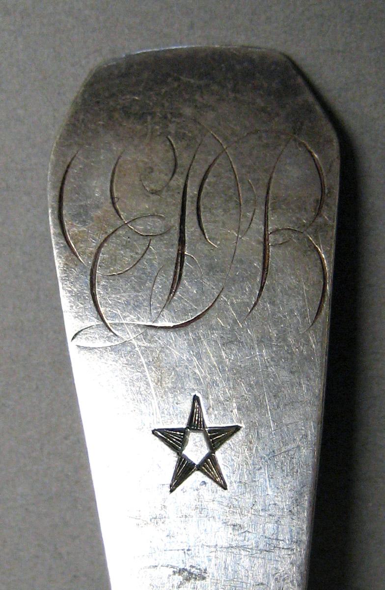 1998.0004.3276 Silver Spoon engraving