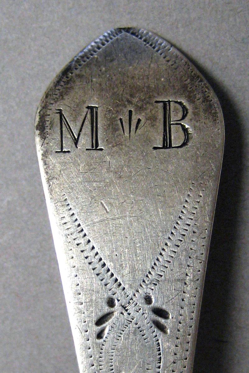 1998.0004.3280 Silver Spoon engraving