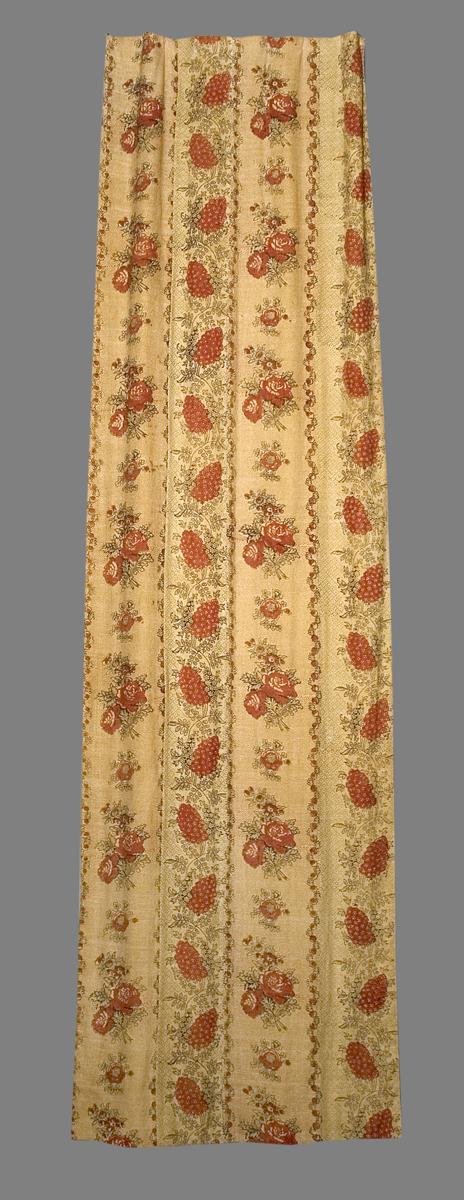 1958.0618.001 B Window Hanging, Side Curtain