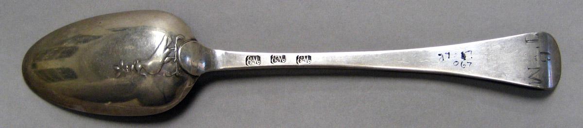 1998.0004.3289.001 Silver Spoon underside