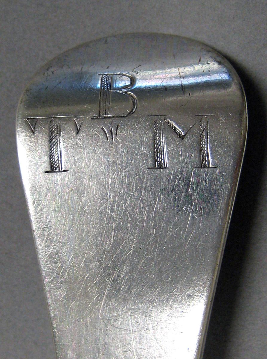 1998.0004.3289.002 Silver Spoon engraving