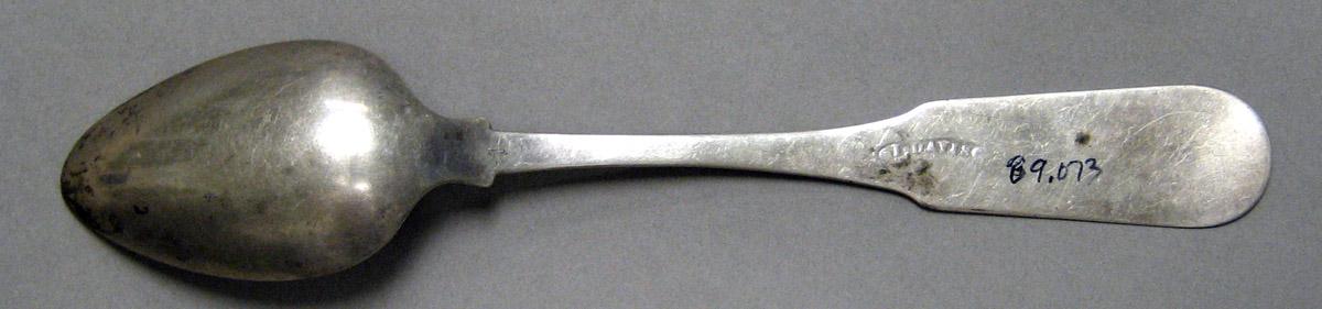 1998.0004.3295 Silver Spoon underside