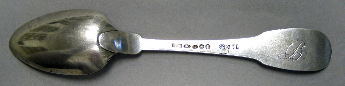 1998.0004.3298.002 Silver Spoon underside