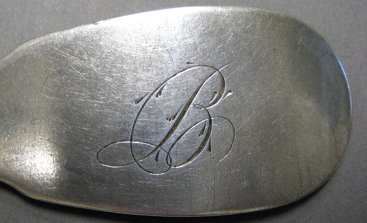 1998.0004.3298.002 Silver Spoon engraving