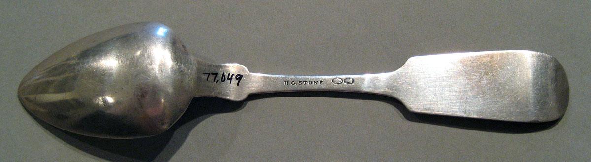 1998.0004.329 Silver Spoon underside