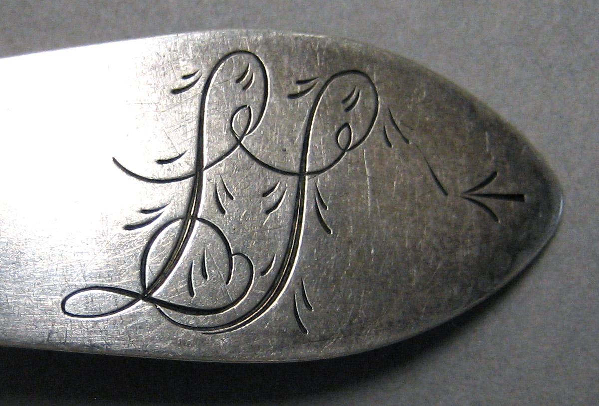 1998.0004.3300 Silver Spoon engraving