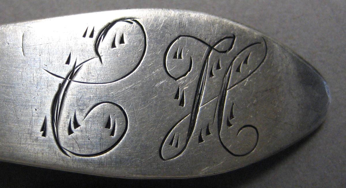 1998.0004.3301.001 Silver Spoon engraving