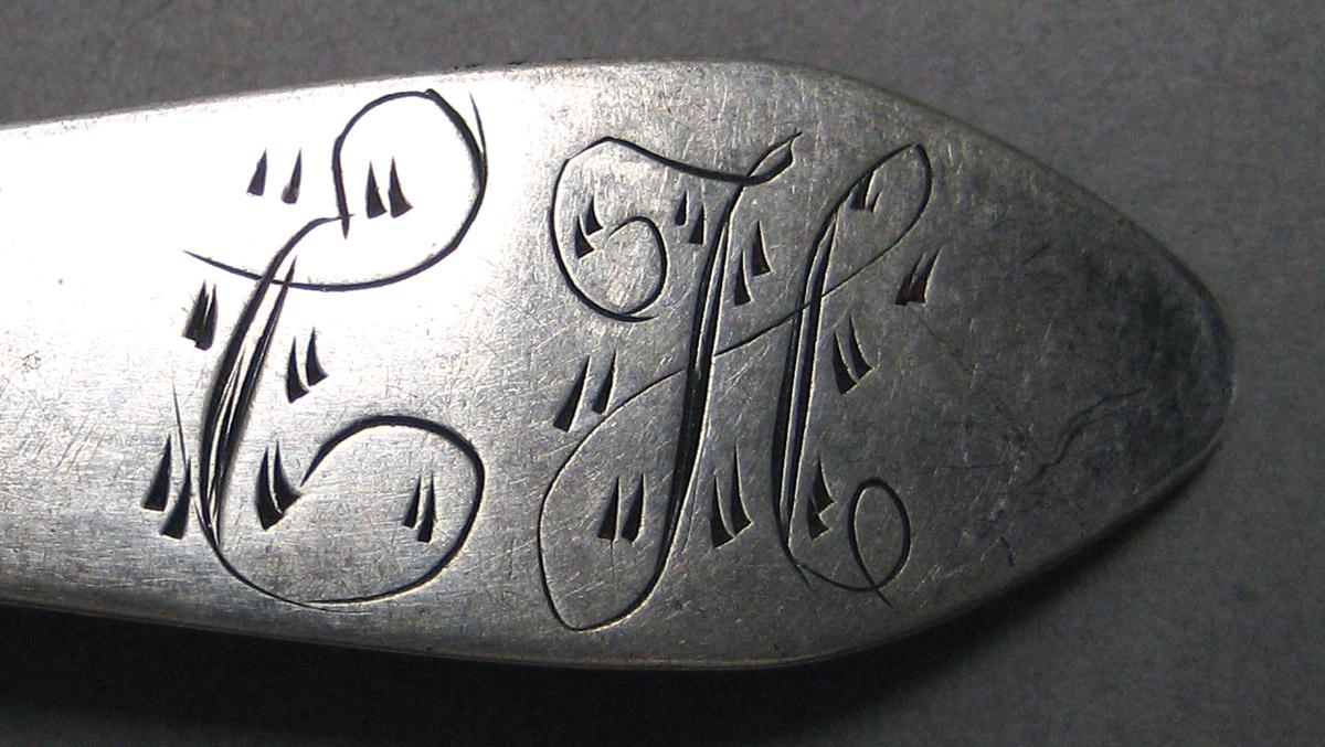 1998.0004.3301.002 Silver Spoon engraving