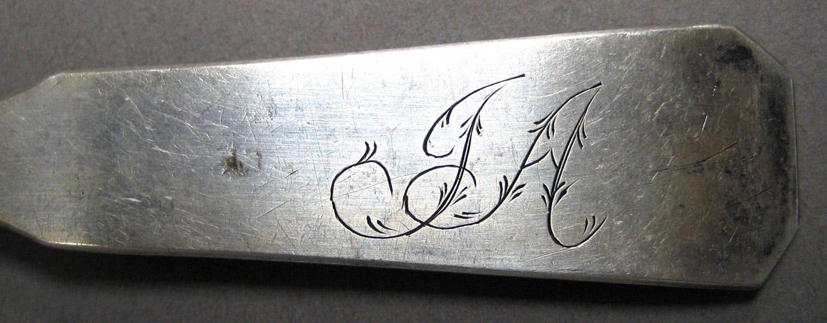 1998.0004.3302.004 Silver Spoon engraving
