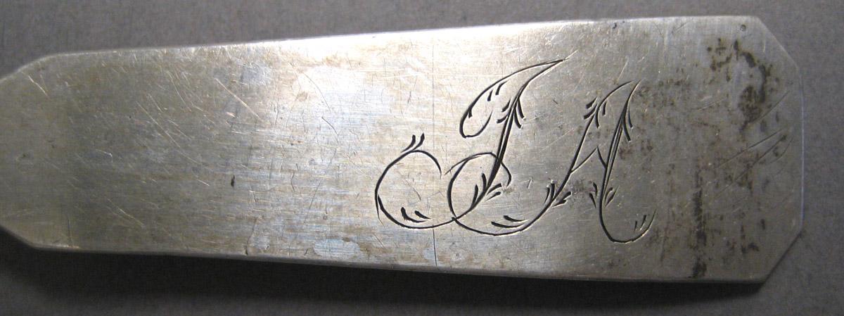 1998.0004.3302.006 Silver Spoon engraving