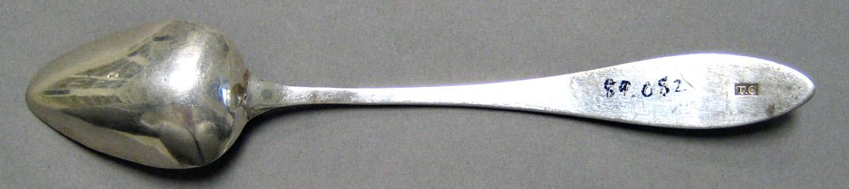 1998.0004.3303 Silver Spoon underside