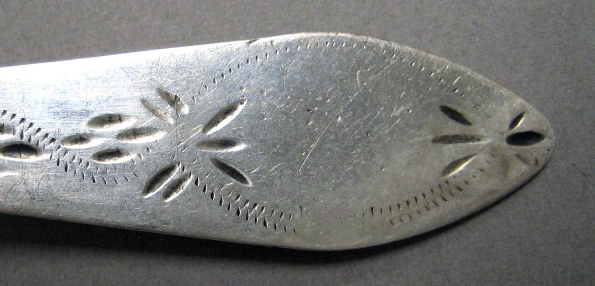 1998.0004.3304 Silver Spoon engraving