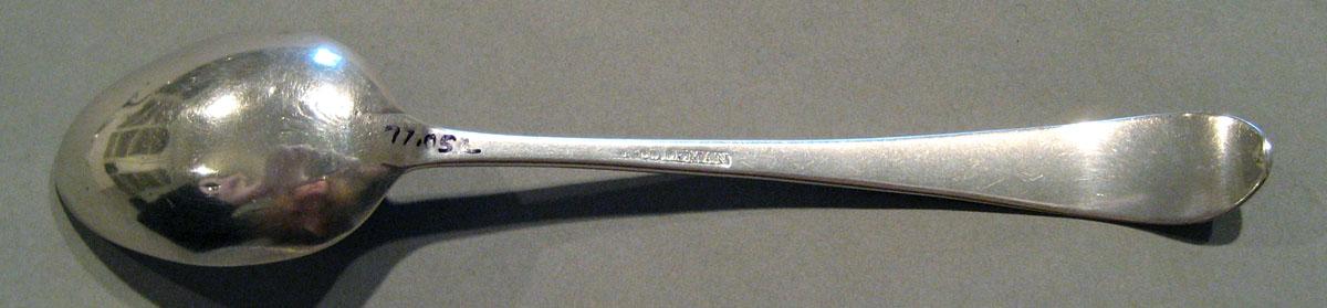 1998.0004.331 Silver Spoon underside