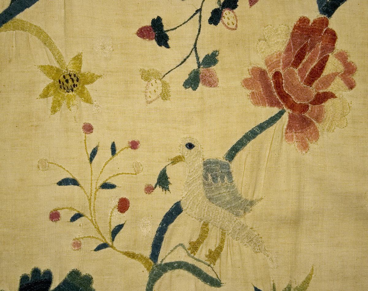 1952.0355.002 A Window Hanging, Side Curtain, Pattern Detail #4