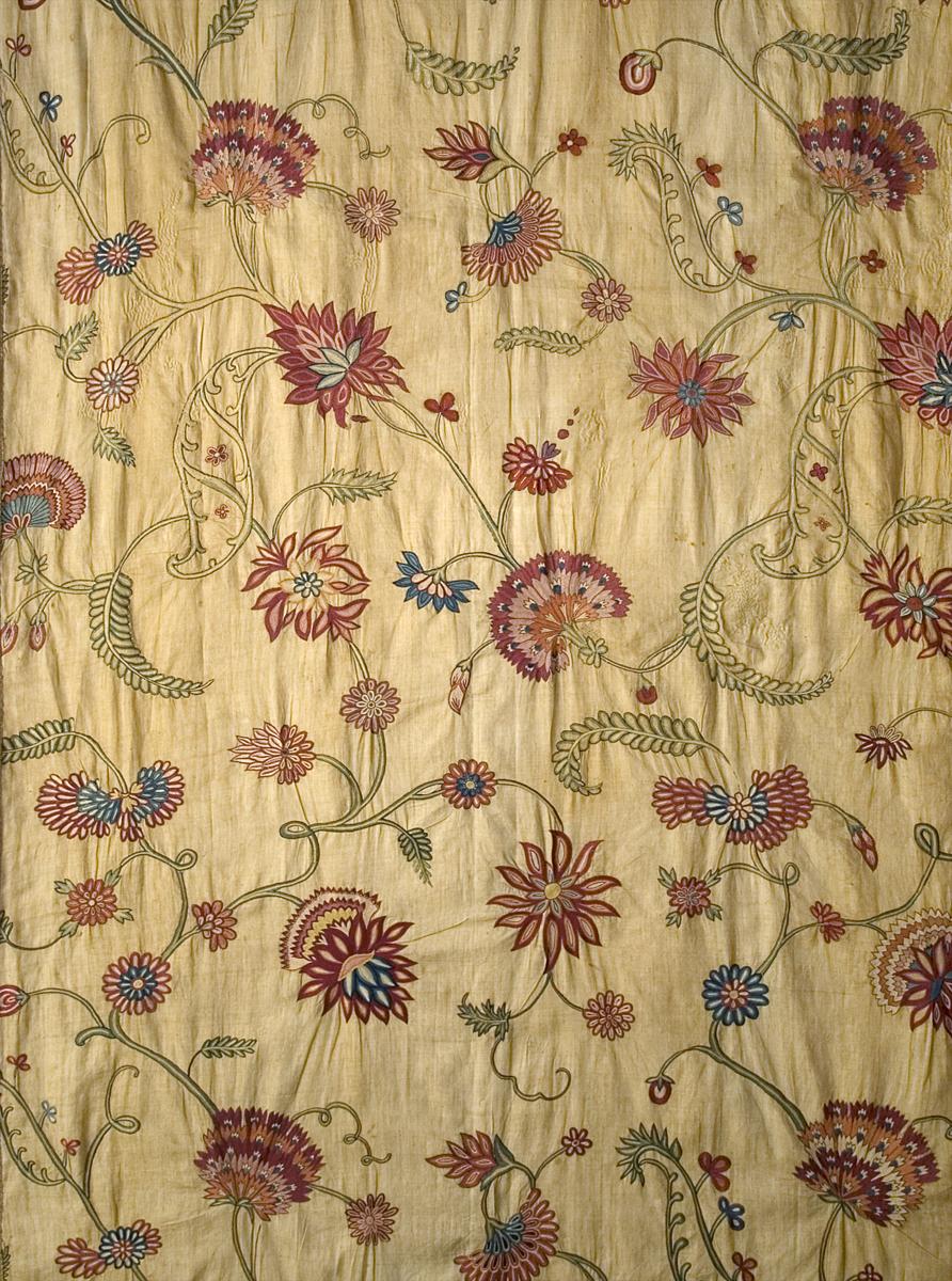 1958.0619.002 B Window Hanging, Side Curtain, Pattern Repeat