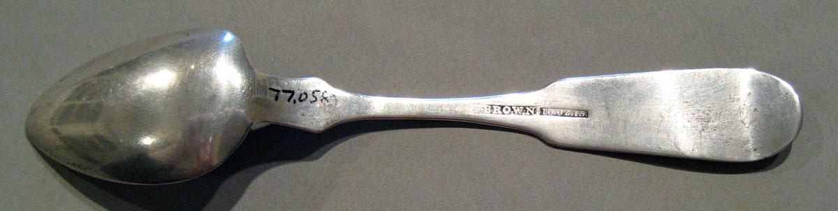 1998.0004.336 Silver Spoon underside