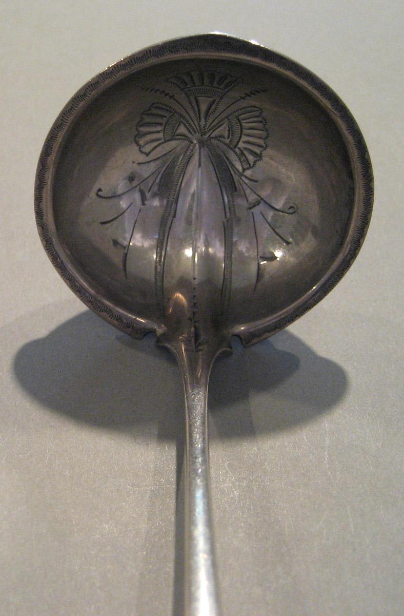 1998.0004.338 Ladle, Sauce ladle (detail)