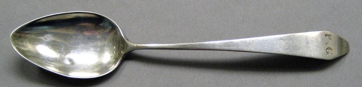 1998.0004.3406.001 Silver spoon upper surface