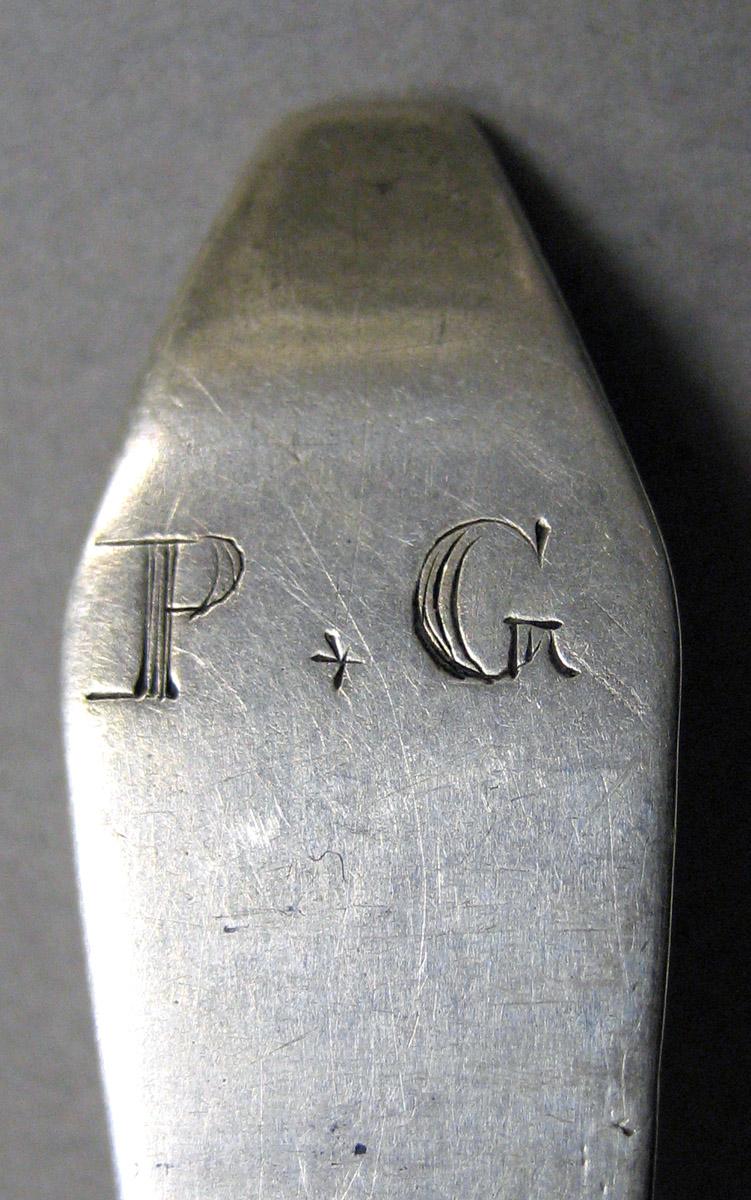 1998.0004.3406.001 Silver spoon engraving