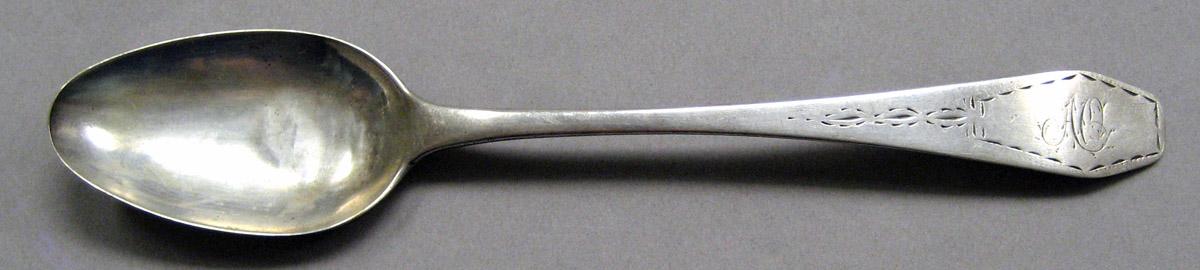 1998.0004.3407.002 Silver spoon upper surface