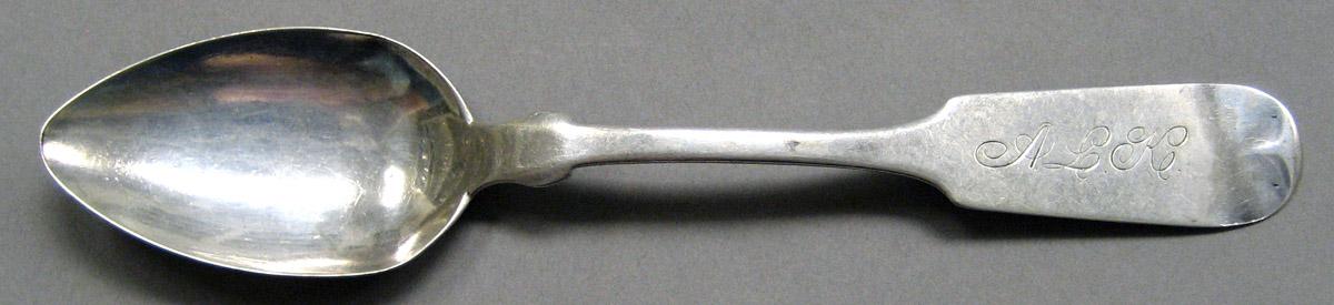 1998.0004.3408 Silver spoon upper surface