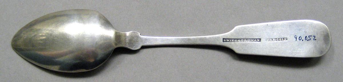 1998.0004.3408 Silver spoon underside