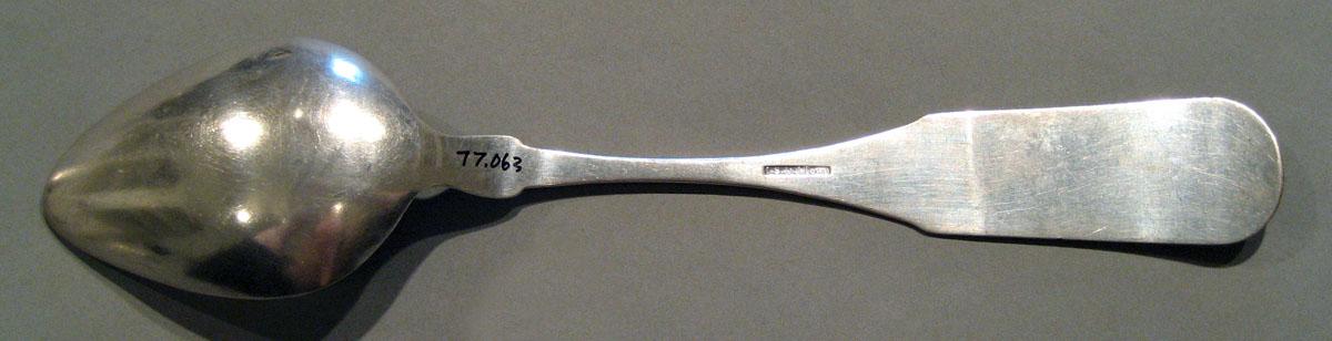 1998.0004.340 Silver Spoon underside