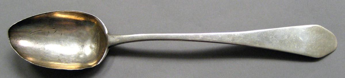 1998.0004.3411 Silver spoon upper surface