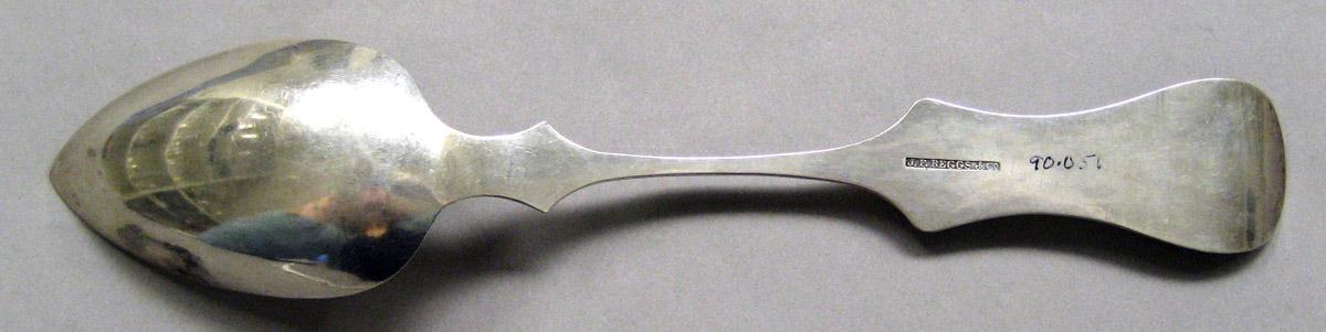 1998.0004.3412 Silver spoon underside