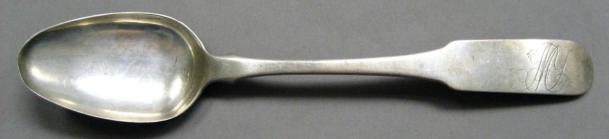 1998.0004.3413 Silver spoon upper surface