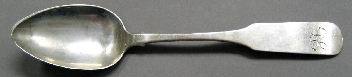 1998.0004.3414 Silver spoon upper surface