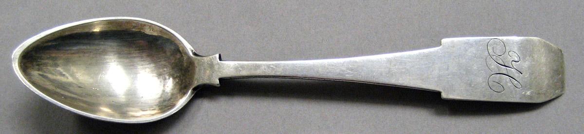 1998.0004.3416 Silver spoon upper surface
